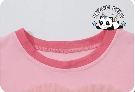 LEZONKIDS - Conjunto de duas peças de shorts de jeans de verão para meninas, com mangas curtas e lantejoulas
